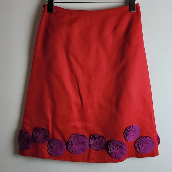 Boden A line skirt Sz 8. MORE LIKE A 6 or a 4 NICE - Picture 3 of 7